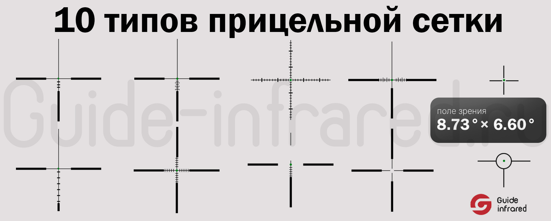 Тепловизионный монокуляр Guide TE211 (256х192px, ø10мм)