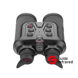 Тепловизионный бинокуляр Guide TN650 LRF (640х480px, ø50мм, лазерный дальномер)