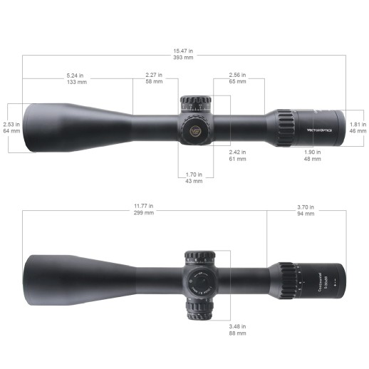 Оптический прицел Vector Optics Continental X6 34mm 5-30x56 FFP Zero Stop кольца 34 мм (SCFF-30 | SCFF-41) фото 8