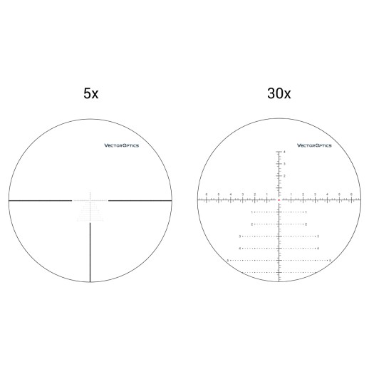 Оптический прицел Vector Optics Continental X6 34mm 5-30x56 FFP Zero Stop кольца 34 мм (SCFF-30 | SCFF-41) фото 12